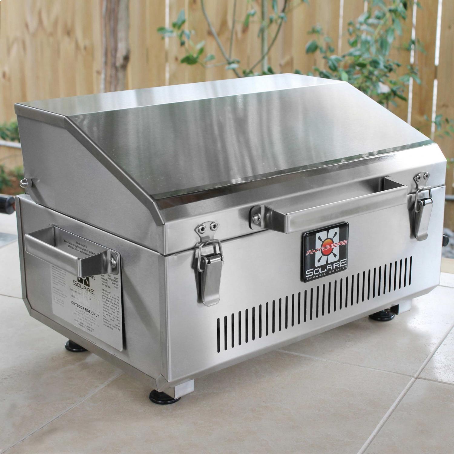 Solaire&nbsp; Solaire Gas Grills Go Anywhere 304 Grade Stainless Steel
