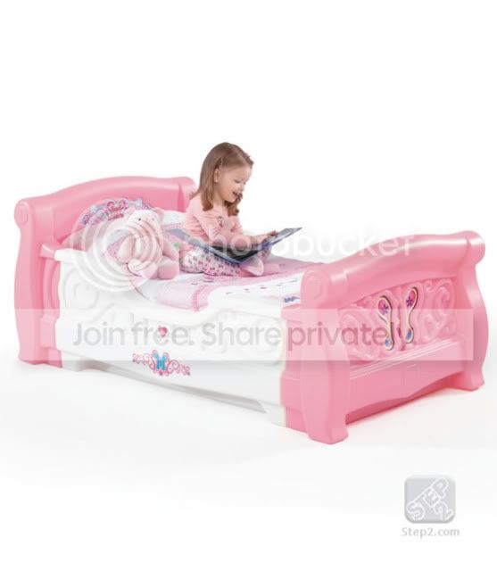 Step 2 Girls Toddler Sleigh Bed Pink at Sears.com