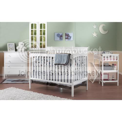 Sorelle Petite Paradise Kids' Nursery Room in A Box in White at Sears.com