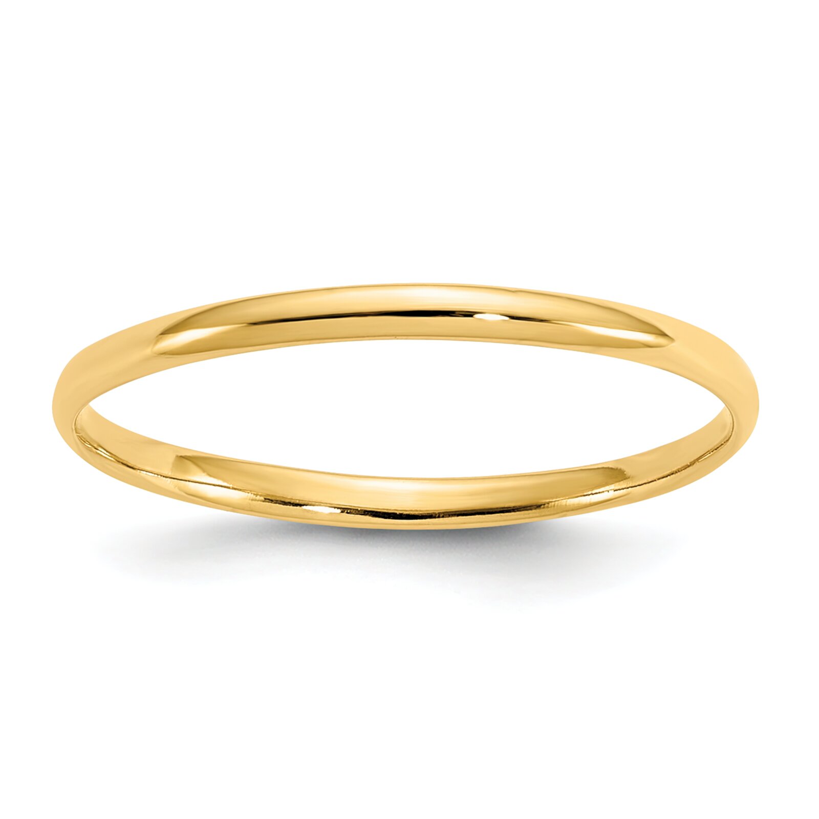 Findingking 14K Yellow Gold Polished Band Ring Childrens Jewelry at Sears.com