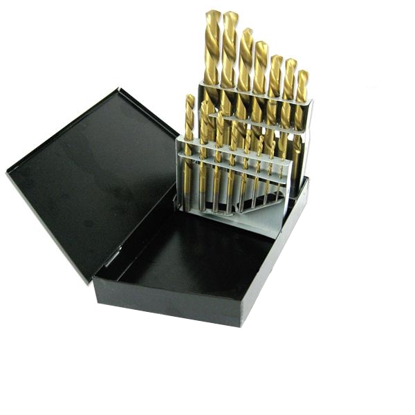 Findingking 15 Pcs Neiko Left Hand Titanium Coated Drill Bit Set at Sears.com