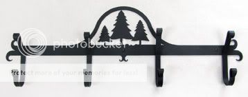 Village Wrought Iron Pine Trees Coat Bar by Village Wrought Iron New at Sears.com