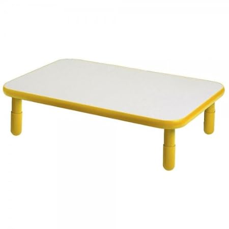 Angeles Corporation (AGC) ANGELES30X60 RECTANGULAR TABLE-Sunshine Yellow-18 at Sears.com