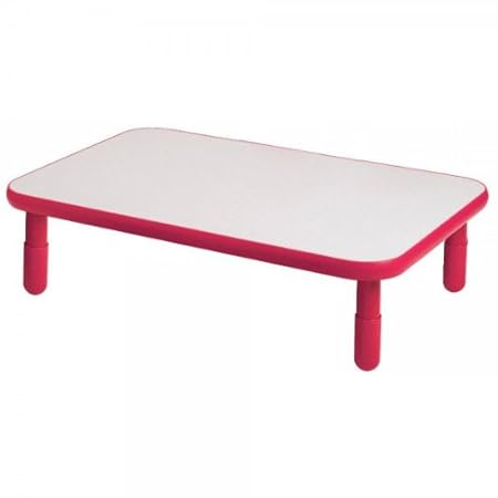 Angeles Corporation (AGC) ANGELES30X60 RECTANGULAR TABLE-Coral Red-20 at Sears.com