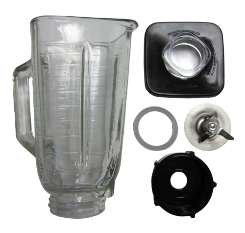 BetterChef 6 Piece Complete Glass Jar Replacement Kit for Oster Blenders 4899 at Sears.com