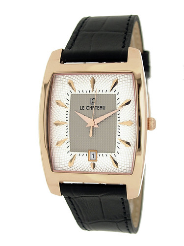 Le Chateau Classica Collection Textured Dial Men's Watch -7074M at Sears.com