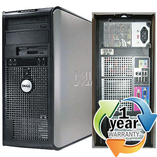 Dell REFURBISHED Dell Optiplex 745 C2D 1.86GHz 1GB 80GB DVD-RW Win XP Desktop Tower Computer at Sears.com