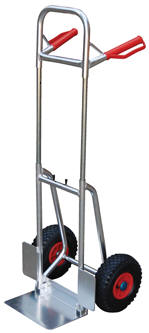 Vestil DHHT-250A-FD-UR Fold-Down Aluminum Hand Truck, Red Flat-Free Urethane Wheels, Capacity (lbs): 250 at Sears.com