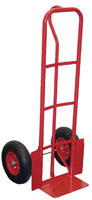 Vestil SPHT-600S-IND  Steel "P" Handle Hand Truck with 13" x 4" Pneumatic Wheels at Sears.com