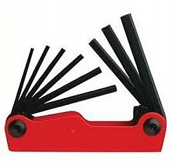 Allen Hex Allen 56115 8Pc SAE Standard Arm Fold-Up Hex Key Set Hi-Vis Orange at Sears.com