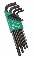 Allen Hex Allen 56193 13Pc SAE Long Arm Ball Plus Hex Key Set at Sears.com