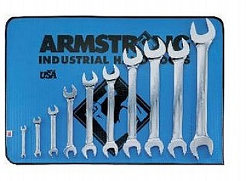 Armstrong Tools Armstrong 26-282 10 Pc Full Polish Open End Wrench Set at Sears.com