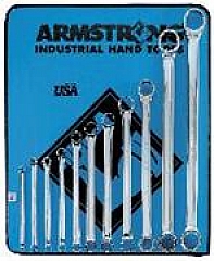 Armstrong Tools Armstrong 53-845 11 Pc 12 Point Metric Full Polish 15 Deg Offset Box Wrench Set at Sears.com