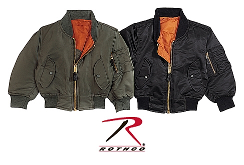 Rothco 7310 Kids Sage MA-1 Flight Jacket - Large at Sears.com