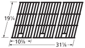 Tuscany Barbecue Grill Cast Iron Replacement Cooking Grid 65223 at Sears.com