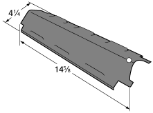 Sears G430-0005-W1, 80008530 Replacement Grill Porcelain Enameled Steel Heat Shield for Sears Barbecue at Sears.com