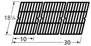 Charbroil Gas Grill Replacement Cooking Grate 80018614, G507-2300-W1, 80006599 at Sears.com
