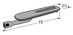 Charbroil Gas Barbeque Grill Replacement Burner P02001032E, P2056A, 80017996 at Sears.com