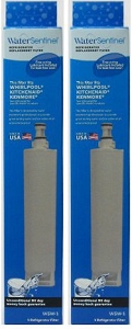 Whirlpool Refrigerator Quarter Turn Replacement Water Filter NLC240V Fits Whirlpool Refrigerators, 2 Pack at Sears.com