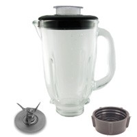 Oster Osterizer Round Blender Jar Assembly, Black, Glass O-ROJA-G at Sears.com