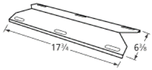 Jenn Air Gas Grill Heat Plate Stainless Steel Heat Shield 91231 at Sears.com