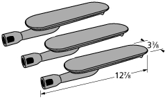 Sears Gas Barbecue Grill Replacement Burner P02001008C, 3 Pack at Sears.com