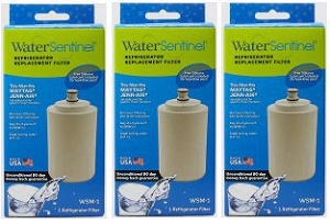 Water Sentinel Replacement UKF7003AXX Replacement Refrigerator Water Filter WSM-1, 3 Pack at Sears.com