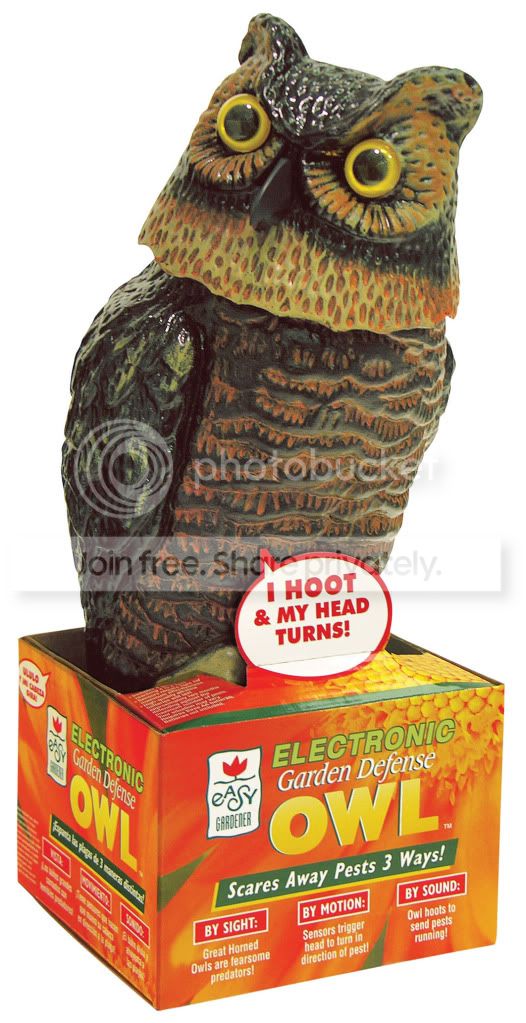 Easy Gardener Garden Defense Electronic Owl at Sears.com
