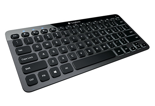 Logitech Factory Recertified Bluetooth Auto-Illuminated Keyboard with 30ft. Range for Tablets, PC, and Smartphones at Sears.com
