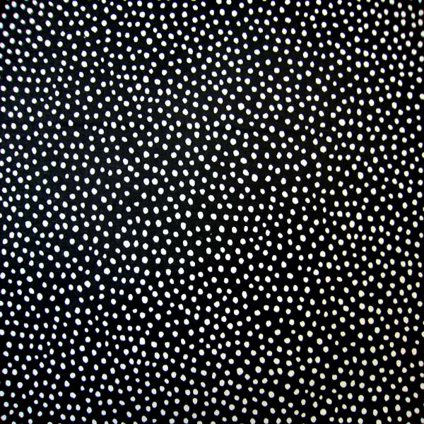 SheetWorld Fitted Crib / Toddler Sheet - Black Fun Dots - 28" x 52" - Made In USA at Sears.com
