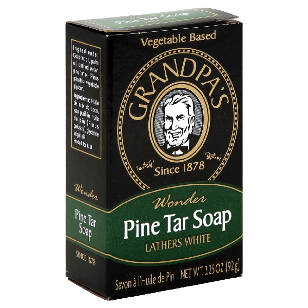 Grandpa's Pine Tar Soap Medium, 3.25 oz
