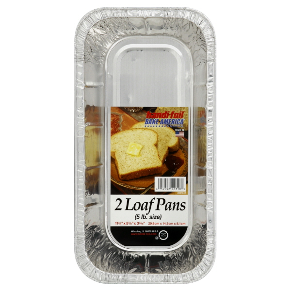 Handi-Foil Loaf Pans, 2 ct