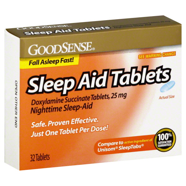 GoodSense Nighttime Sleep Aid - 32 Tablets
