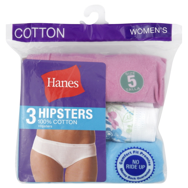 Hanes Women S No Ride Up Cotton Hipsters 3 Pack Гарантийное испытание with guarantee for two years — с гарантией на два года. kmart