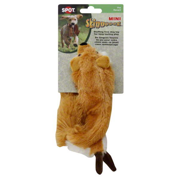 Skinneeez Stuffing Free Dog Toy 14" Fox