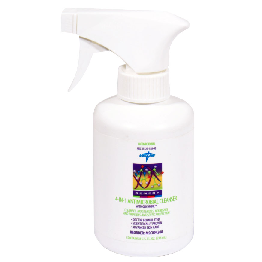 Medline Remedy Olivamine Antimicrobial Cleanser