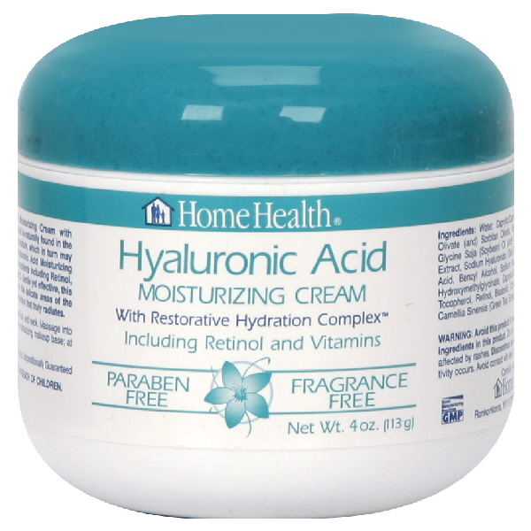 Home Health Hyaluronic Acid Cream, 4 ounces