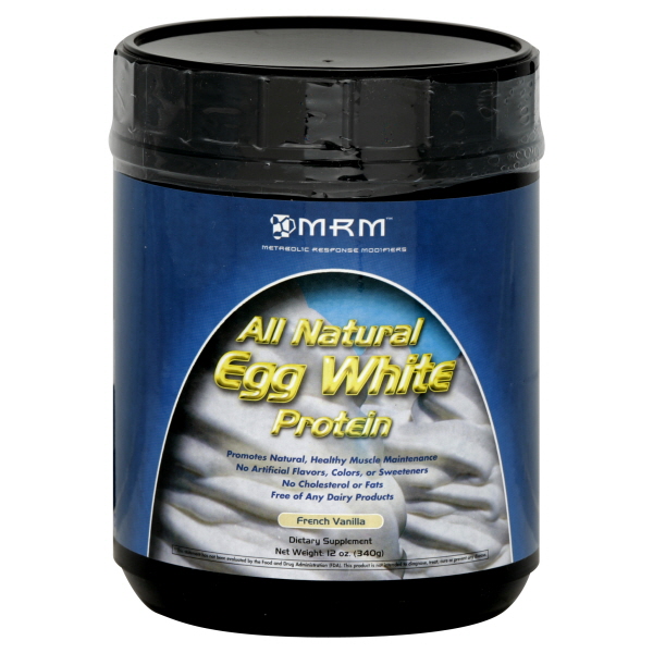 MRM Egg White Protein, French Vanilla, 12 ounces
