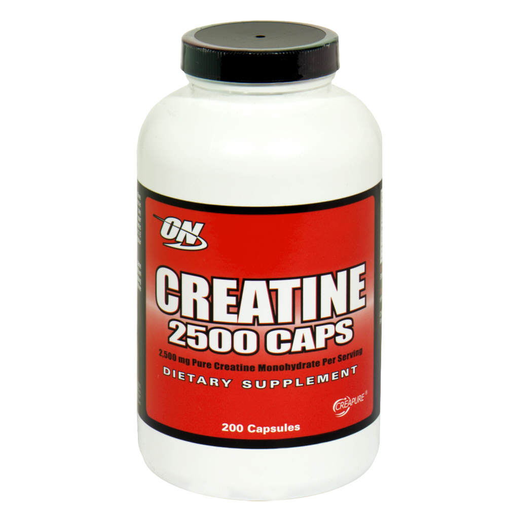 Optimum Nutrition Creatine 2500 Caps, 200 Capsules
