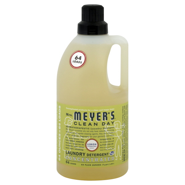 Mrs. Meyer's 2X Laundry Detergent - Lemon Verbana - 64 oz