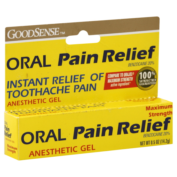 GoodSense Maximum Strength Oral Pain Relief Gel