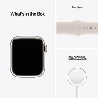 AW41S7STRLSTRL-C Apple Watch Series 7 41mm GPS - Starlight