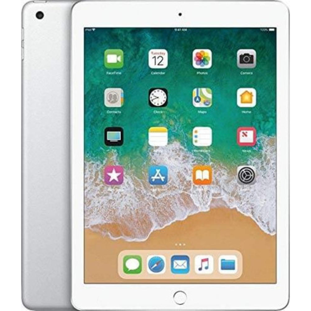 Apple iPad 5 (5th Gen) 128GB - Wi-Fi + Cellular Unlocked - 9.7" - Silver - (2017)