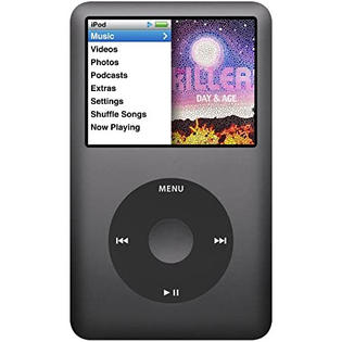 Apple iPod classic ブラック イヤフォン付き NEW Apple iPod classic 5th Generation Black 256GB U2 MP4