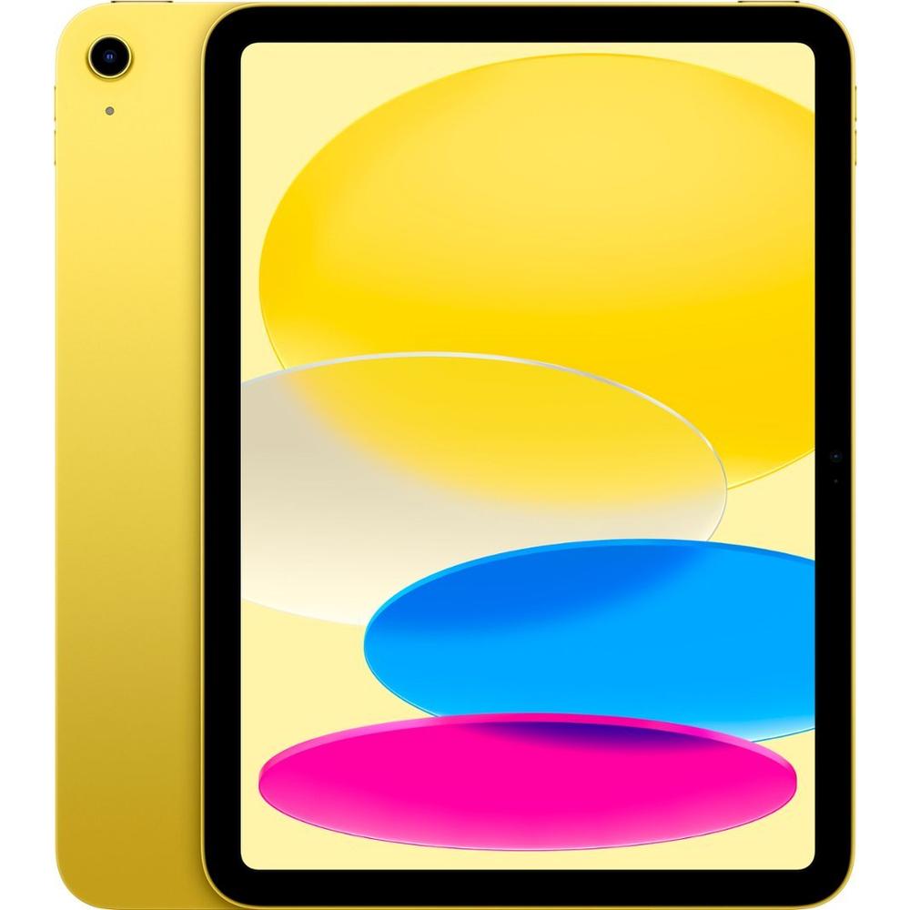 Apple 10th Gen 10.9" iPad (Latest Model) with Wi-Fi - 256GB - Yellow With Rose Gold Case Bundle