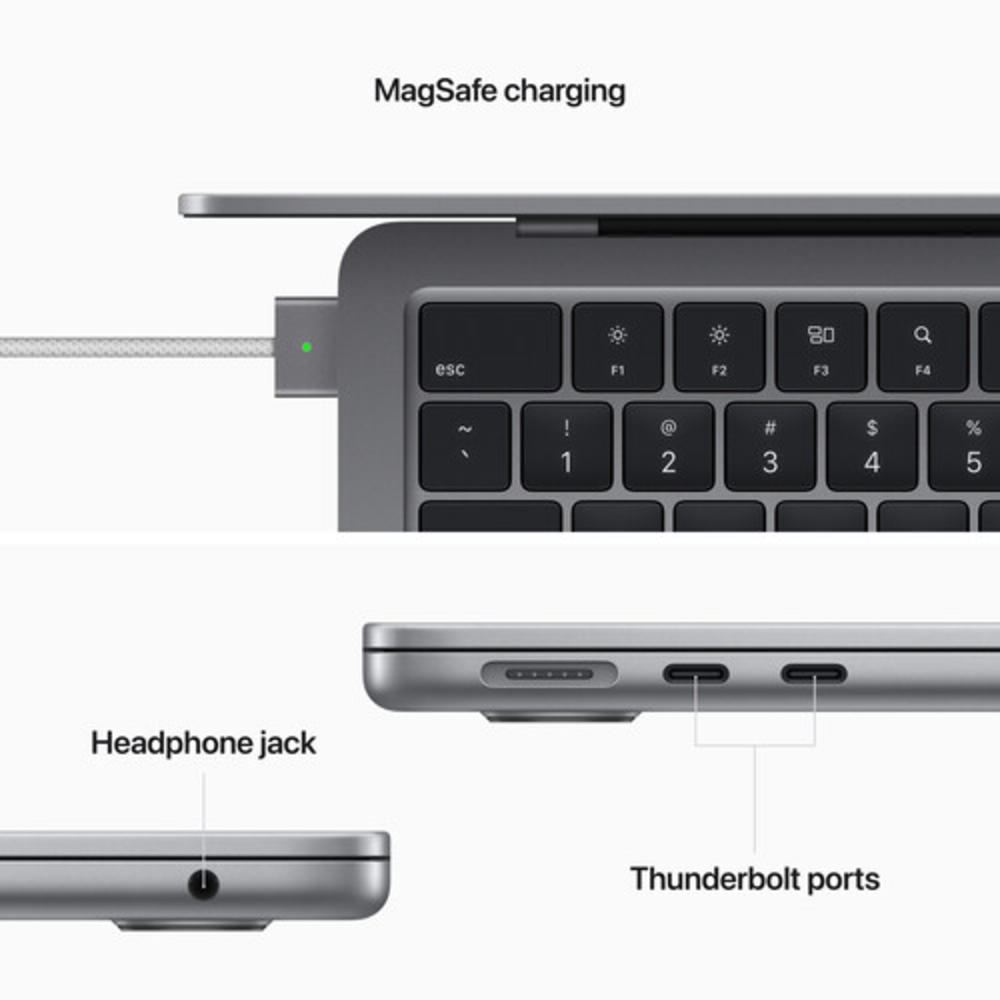 Apple 13.6" MacBook Air 16GB Unified RAM | 512GB SSD 8-Core GPU M2, Midnight + Warranty !