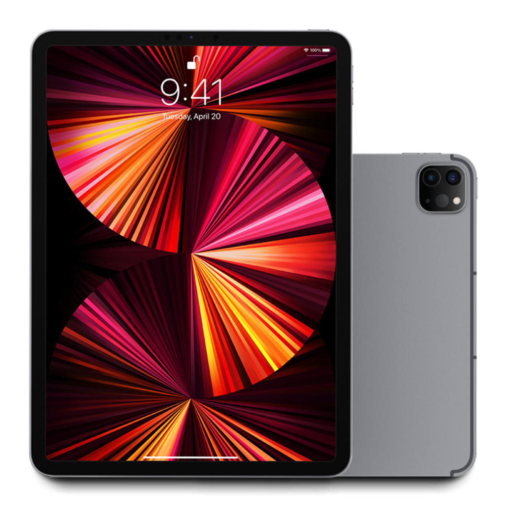 Apple iPad Pro 3 11 11" Display 128GB Storage WiFi + Unlocked Cellular MHMT3LL/A - Space Gray