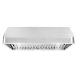 Cosmo Appliances Cosmo 30 in. 500 CFM Ducted Under Cabinet Range Hood with Push Button Control Panel, Permanent Filters and LED Lighting