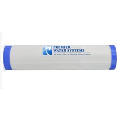 Premier Water Systems Oceanic Water Systems whole house big blue replacement water filter: strong base anion - nitrate reduction cartridge (2.5" x 20")