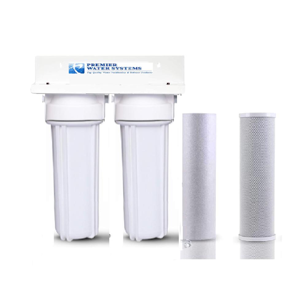 Premier Water Systems PREMIER 2 STAGE UNDERSINK DRINKING WATER FILTER SYSTEM